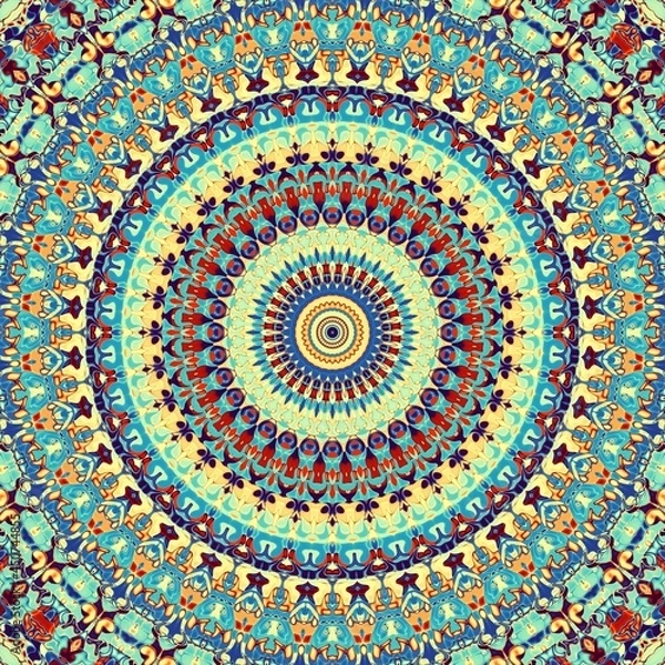 Fototapeta Abstract symmetric pattern
