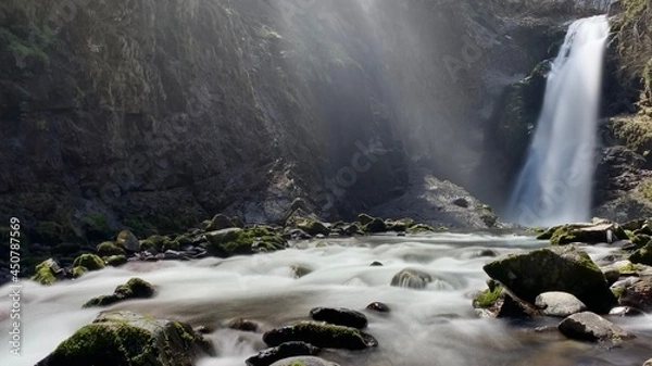 Fototapeta 秋保大滝 日本三大名瀑 日本三名瀑 日本の滝百選 蔵王国定公園 県立自然公園二口峡谷 仙台 宮城県