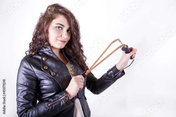 Fototapeta lets have some fun with the slingshot