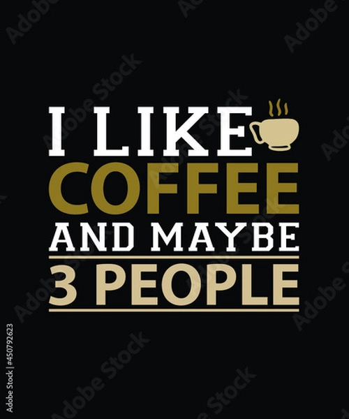 Fototapeta Coffee design with vector file