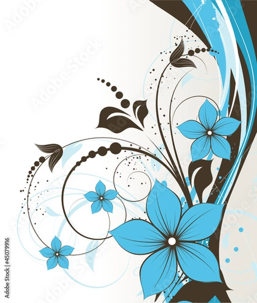 Obraz Abstract floral background
