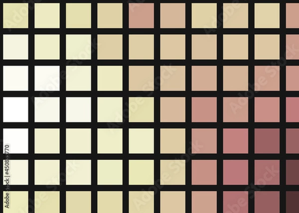 Fototapeta Color Pixels Cloud Abstract Computational Generative Art background illustration