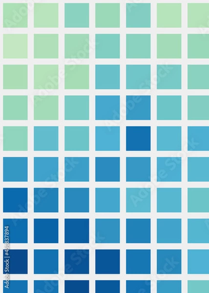 Fototapeta Color Pixels Cloud Abstract Computational Generative Art background illustration