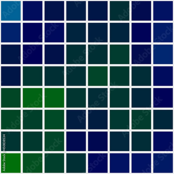 Fototapeta Color Pixels Cloud Abstract Computational Generative Art background illustration
