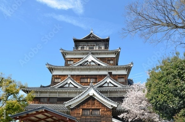 Fototapeta 広島城 天守閣