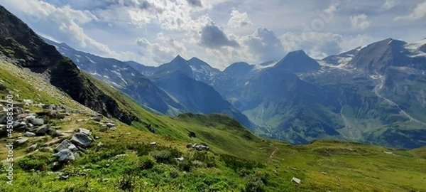Fototapeta landscape in the mountains