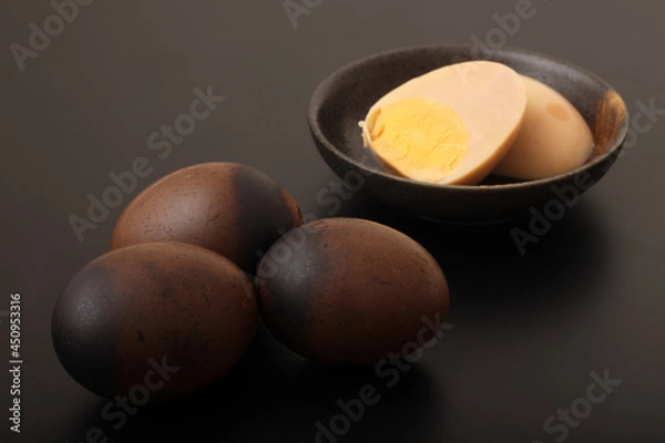 Fototapeta 会津地鶏くんせい玉子