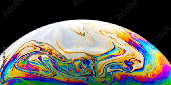 Fototapeta Colorful bubble dome