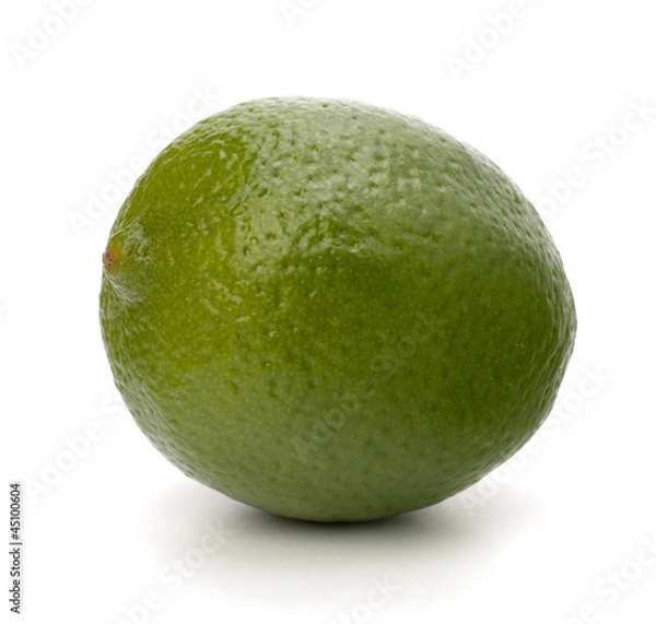 Obraz lime isolated on white background