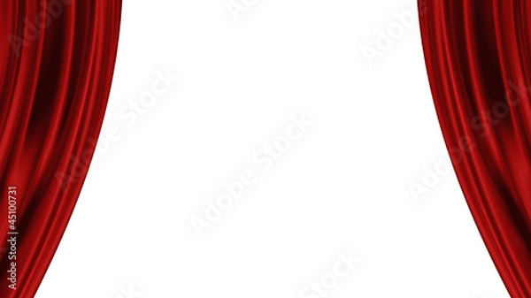 Fototapeta Vorhang auf