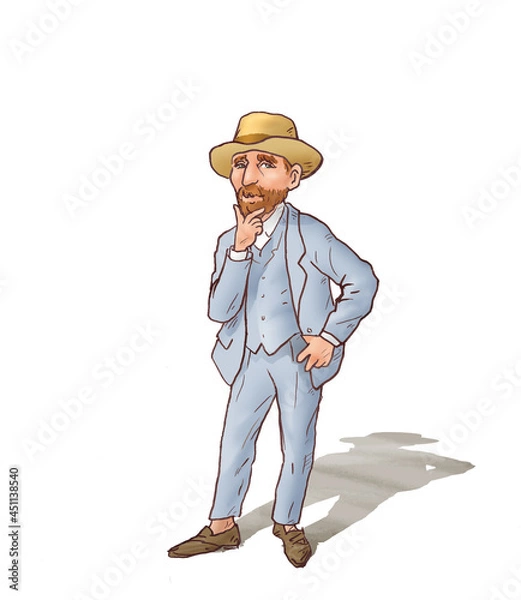 Obraz Story of Vincent Van Gogh