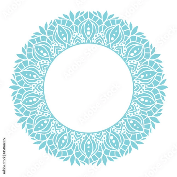 Fototapeta Mandala. Circular figure representing the universe in Hindu and Buddhist