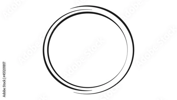 Fototapeta Circle Lines