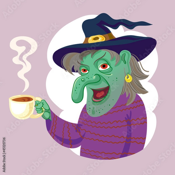 Obraz Witch And Tea.