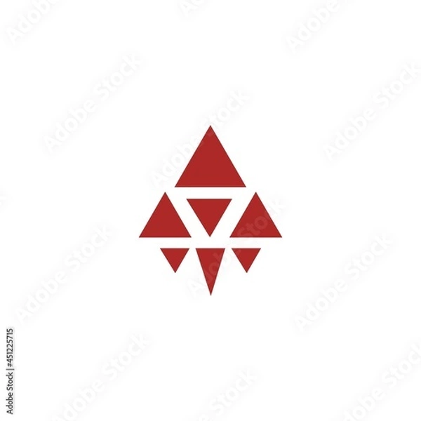 Fototapeta rocket logo design icon template vector