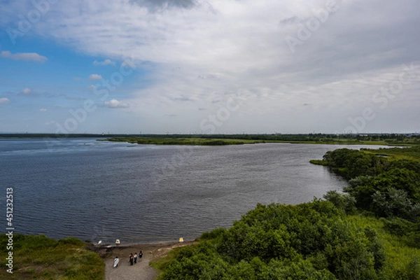 Obraz ウトナイ湖展望台