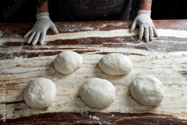 Obraz Preparing Pizza
