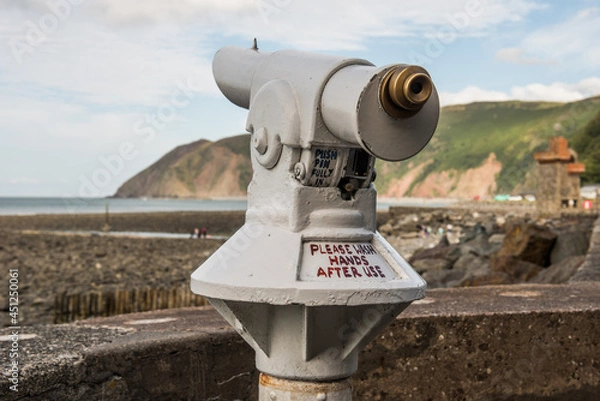 Obraz coin operated telescope
