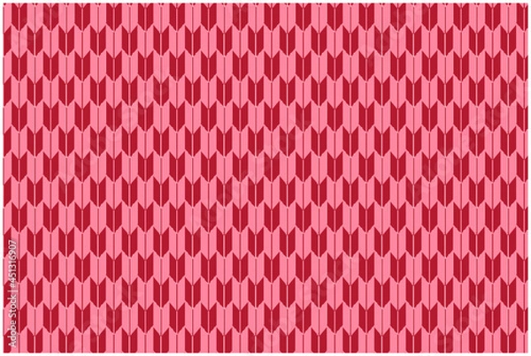 Fototapeta 矢絣の背景イラスト。和柄の背景。