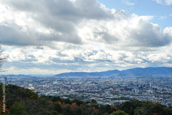 Obraz 見下ろす町並み