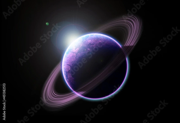 Fototapeta Gorgeous Galaxy - Elements of this Image Furnished by NASA