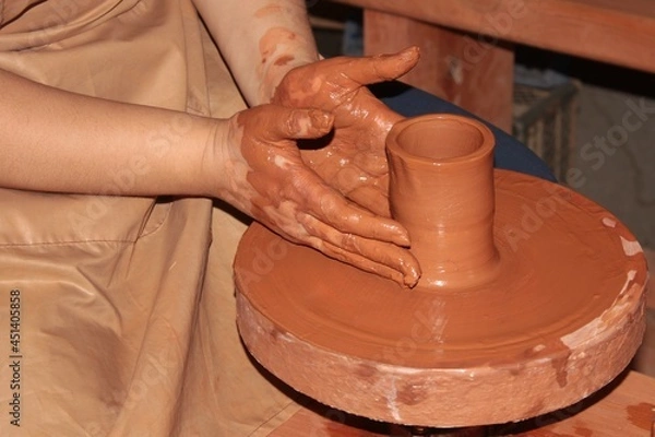 Obraz potter at work