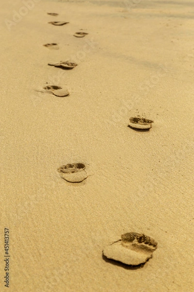 Obraz footsteps