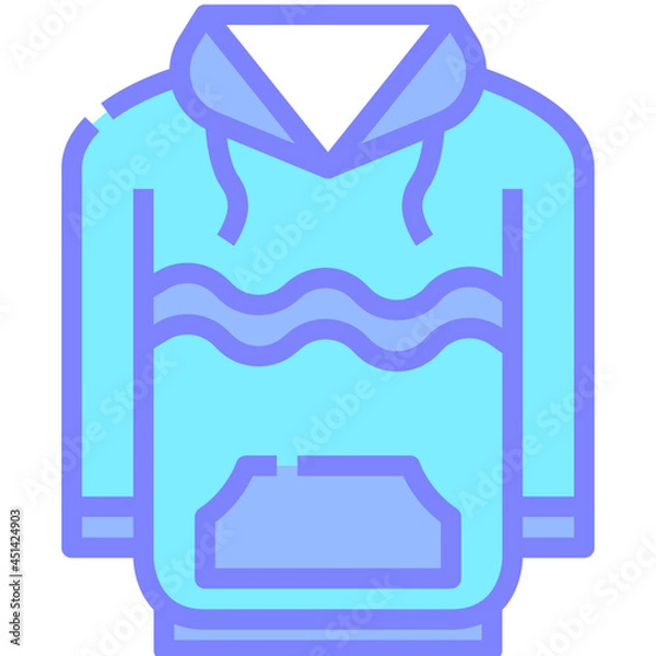 Obraz sweater gradient icon