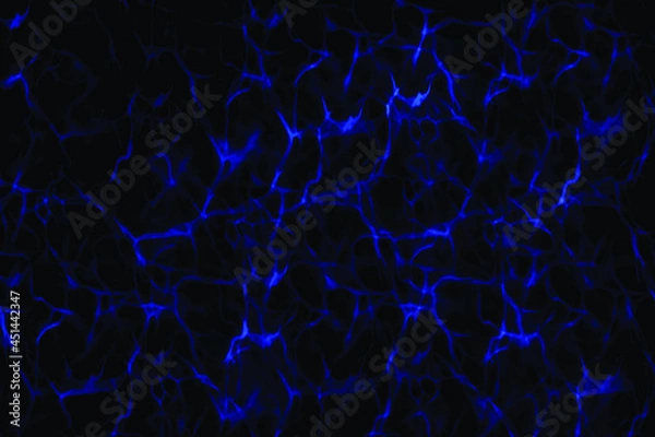 Fototapeta Dark blue water effect marble granite pattern