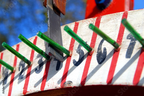 Fototapeta Glücksrad