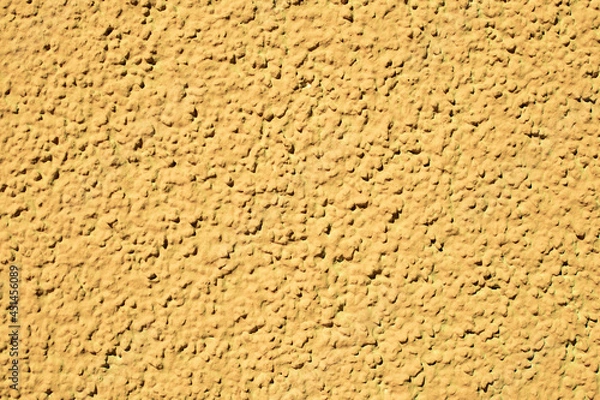 Obraz Rough yellow cementitious surface. Texture surface background