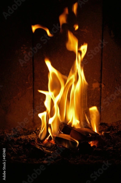 Obraz płomienie # 38