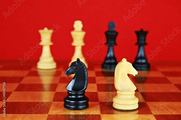 Obraz Schach, das königliche Spiel