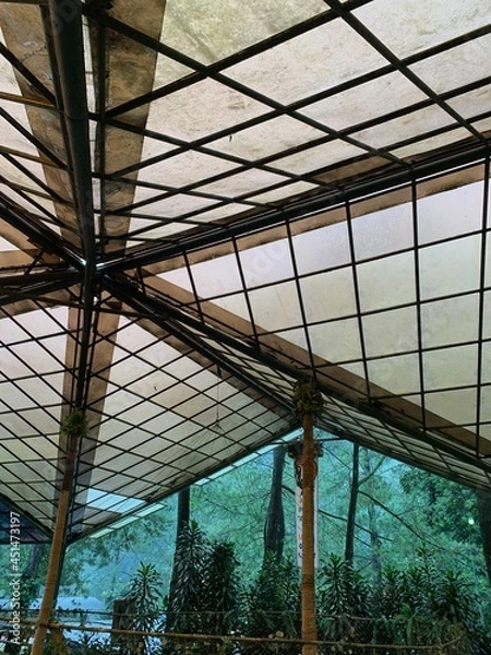 Obraz glass roof structure