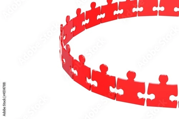 Fototapeta Connected Business