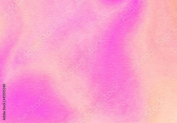 Obraz Sweet pastel watercolor paper texture for backgrounds. colorful abstract pattern. The brush stroke graphic abstract. Picture for creative wallpaper or design art work.