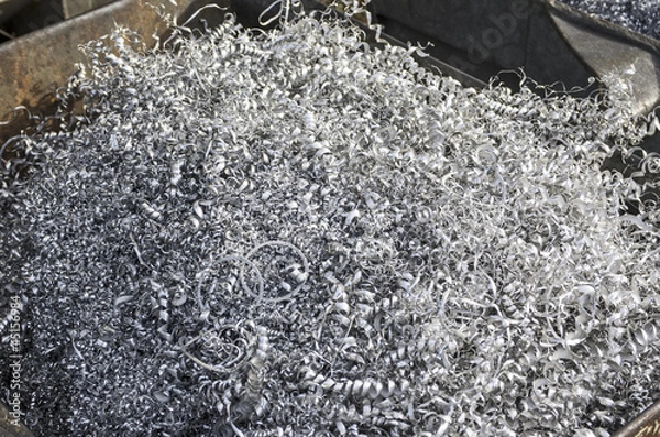 Obraz Feine Aluminiumspäne