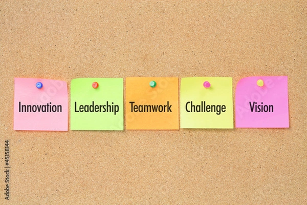 Fototapeta Sticky Notes