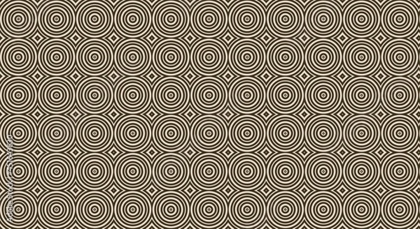 Fototapeta seamless circle shape pattern background, modern shape composition, eps 10 vector.