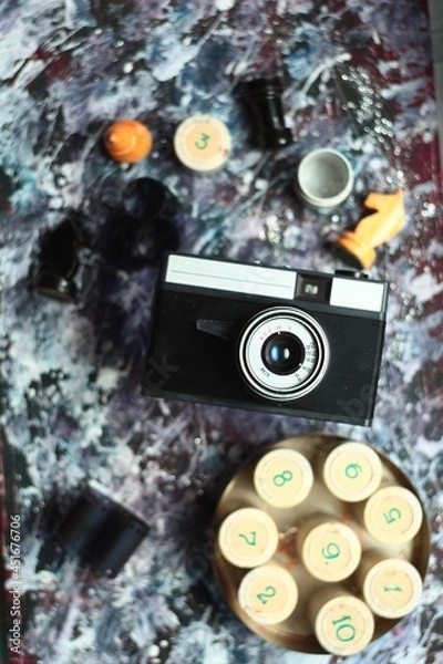 Obraz Retro camera. Film camera