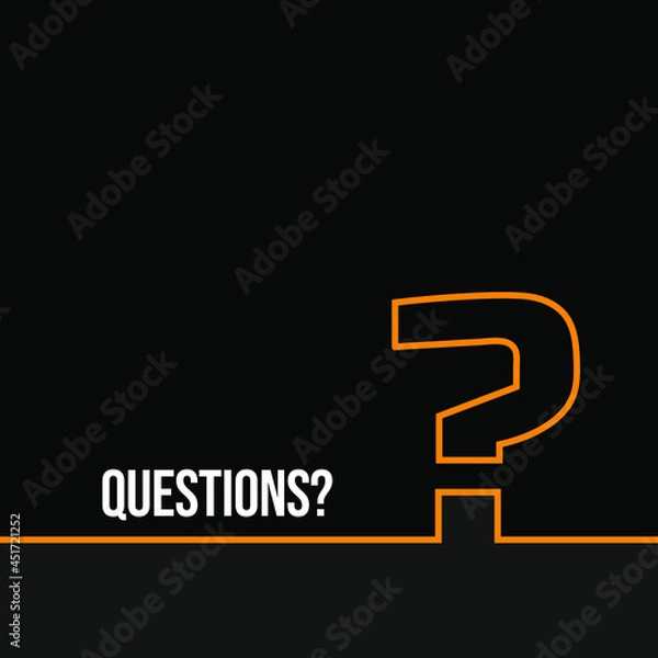 Fototapeta Question mark sign icon, vector illustration. Flat design style with long shadow. FAQ button. Asking questions. Ask for help. Question mark stamp. Need information. Query.
