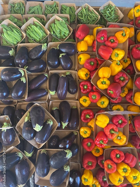 Obraz colorful beads on a wall