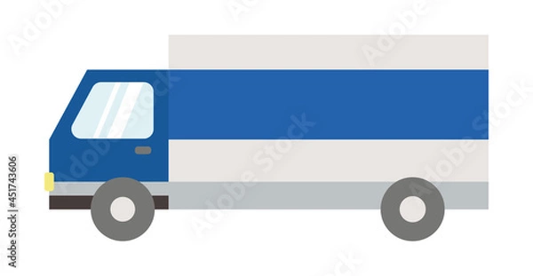 Obraz トラックのイラスト