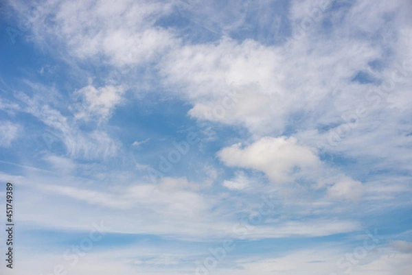 Fototapeta 夏の終わりの東北の空