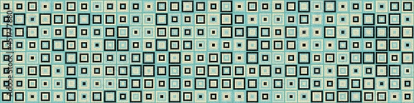 Fototapeta Abstract Geometric Pattern generative computational art illustration