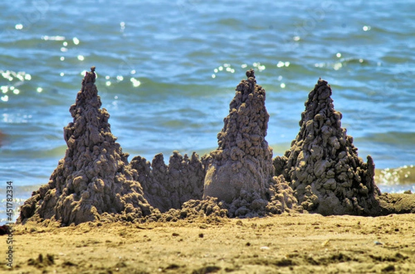 Obraz sand creation with three peaks