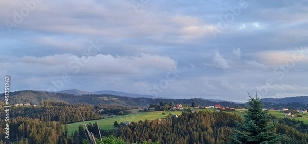 Obraz landscape with sky