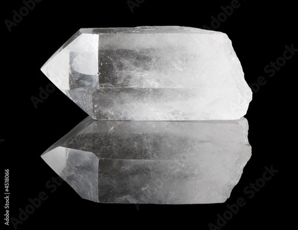 Fototapeta Clear Quartz Crystal Point