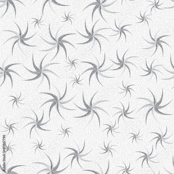 Fototapeta Abstract background. Seamless pattern with spiral stars