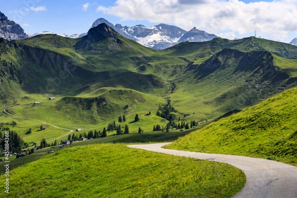 Obraz Adelboden mountains IV